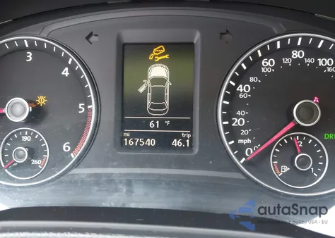 2014 Volkswagen Passat 2.0L Tdi Se z USA, uszkodzony, nr VIN 1VWBN7A30EC096033